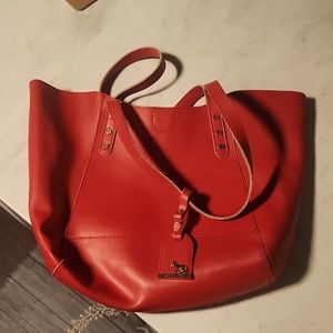 Emma Fox Red Purse Shell
